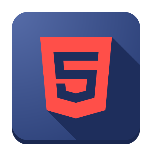 Icono de HTLM 5 que ilustra el concepto de Diseño y Desarrollo web